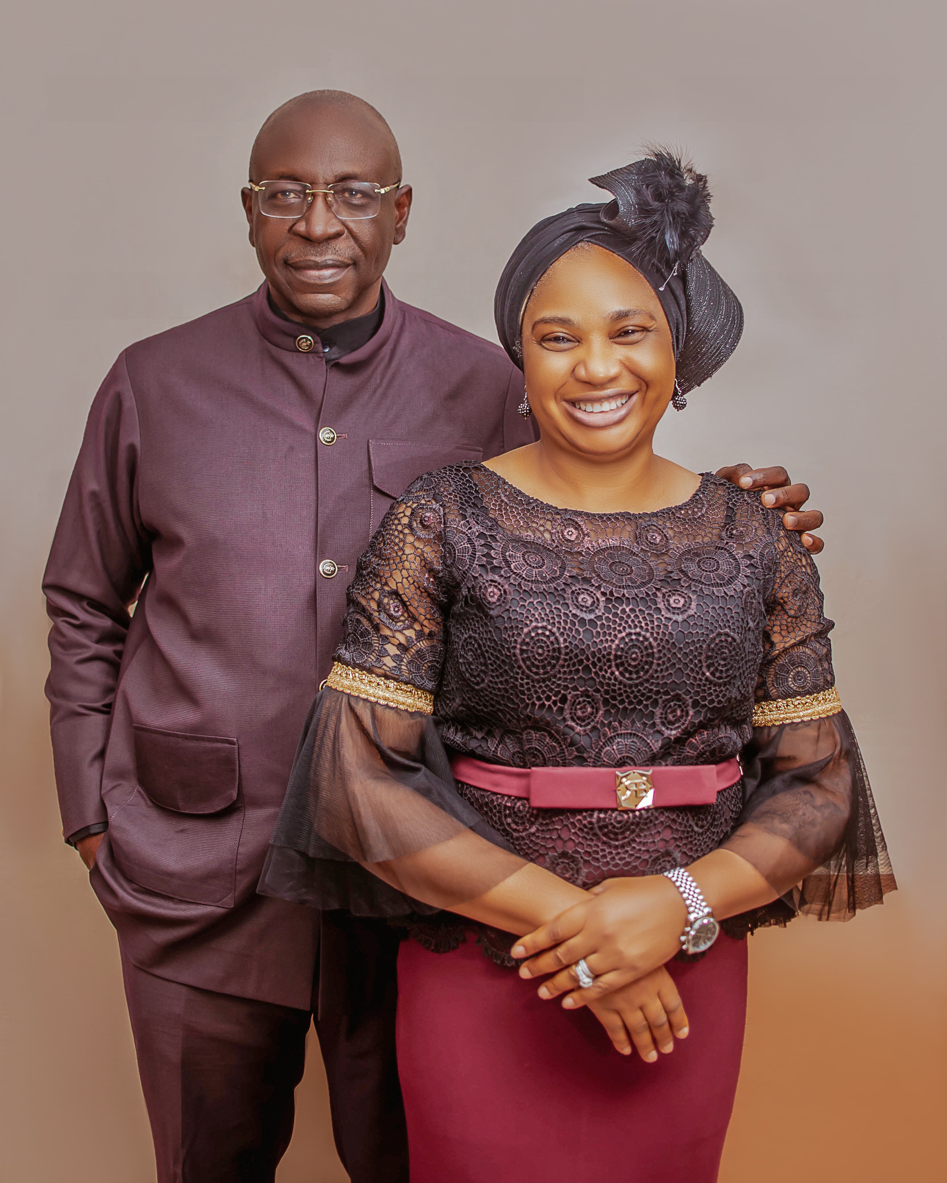 Pst. Osagie and Prof. Idia Ize-Iyamu — Directors, CTRS